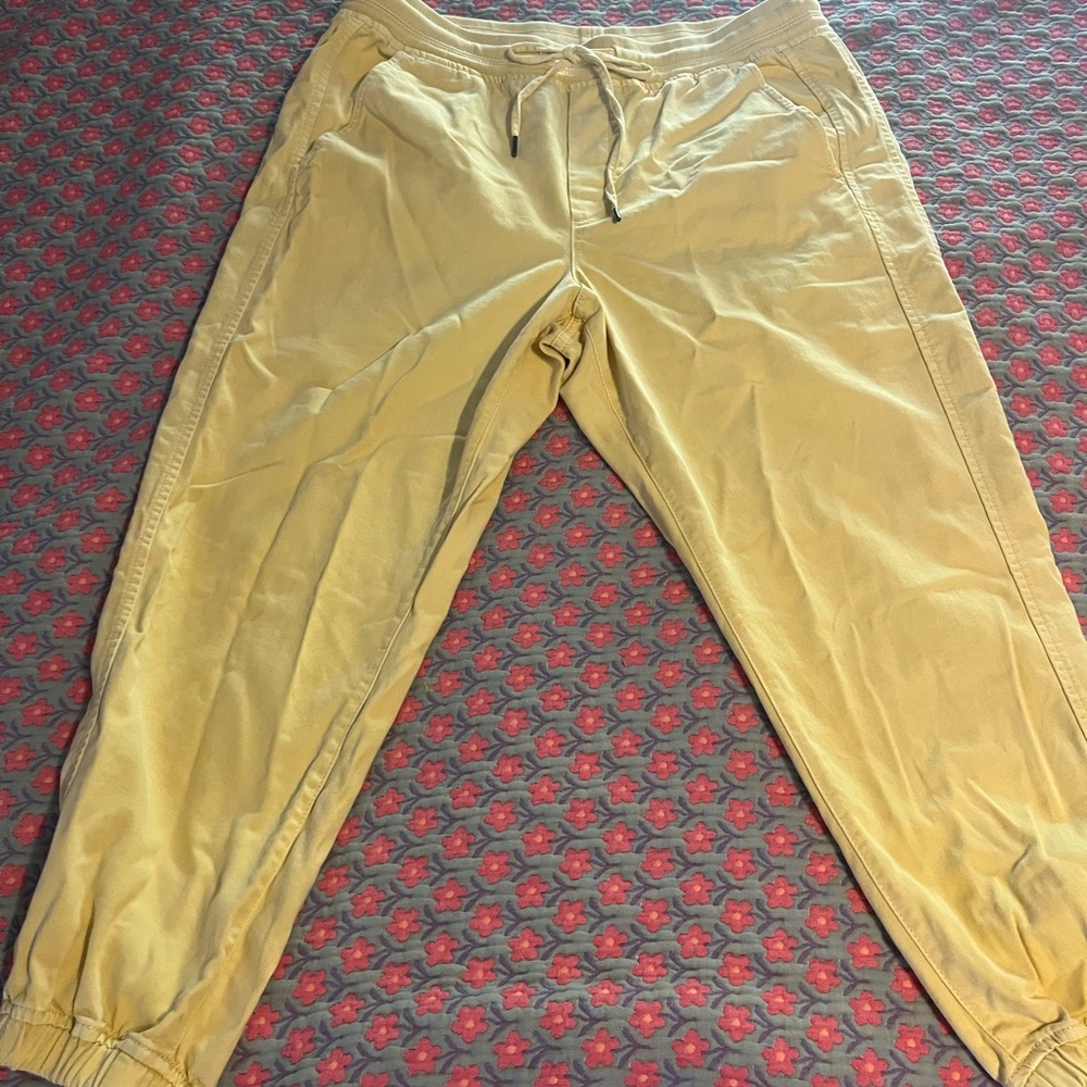 GAP Women's yellow Jogger Pants